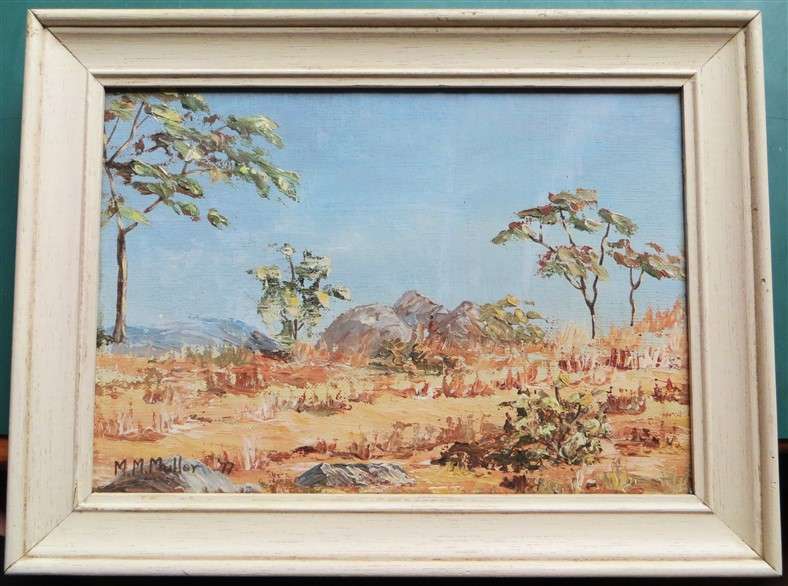 Original M.M Muller - Framed Oil Painting