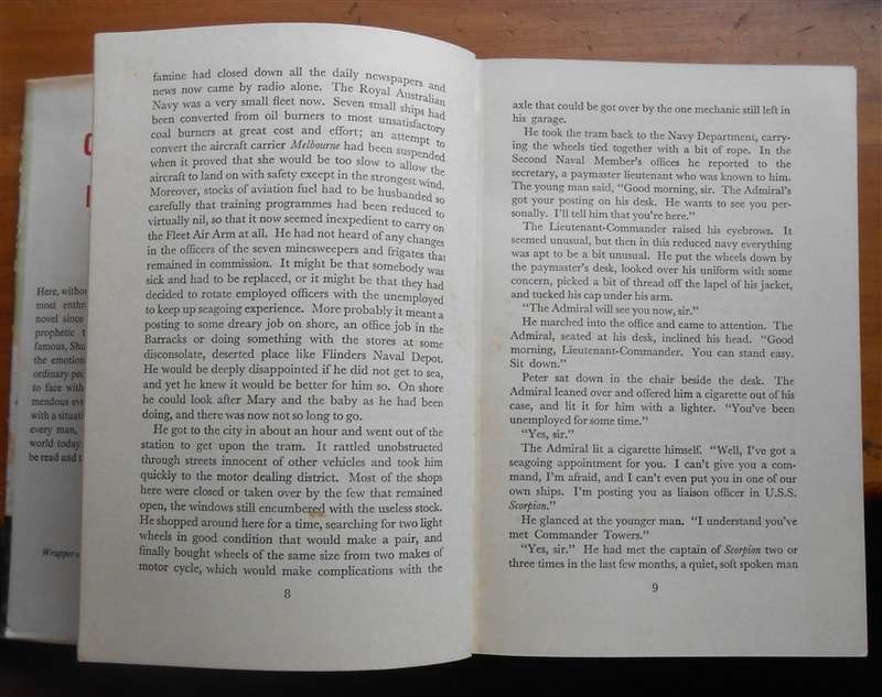 1st Edition - Nevil Shute - On the Beach