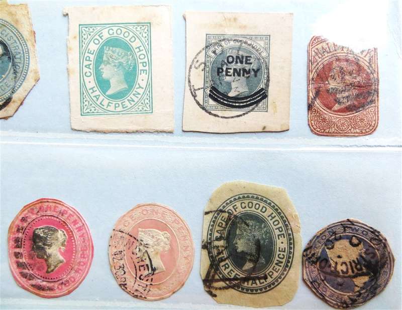 Early Embossed Lot - Cape of Good Hope , Canada