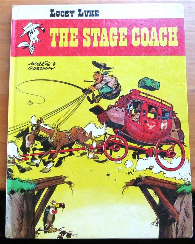 Dalton City - Vintage 1973 Hardcover - Lucky Luke - Morris & Goscinny Comic