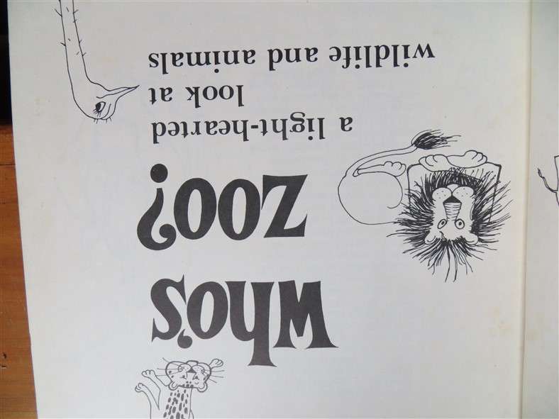 Who"s Zoo - Famous People cartoons to raise money for Wildlife