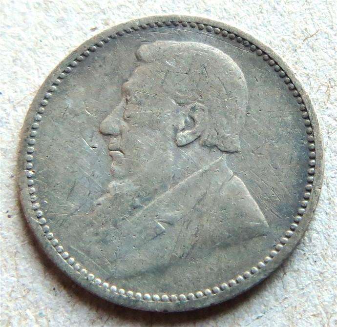 1897 ZAR 3d Threepence - Silver 92.5%