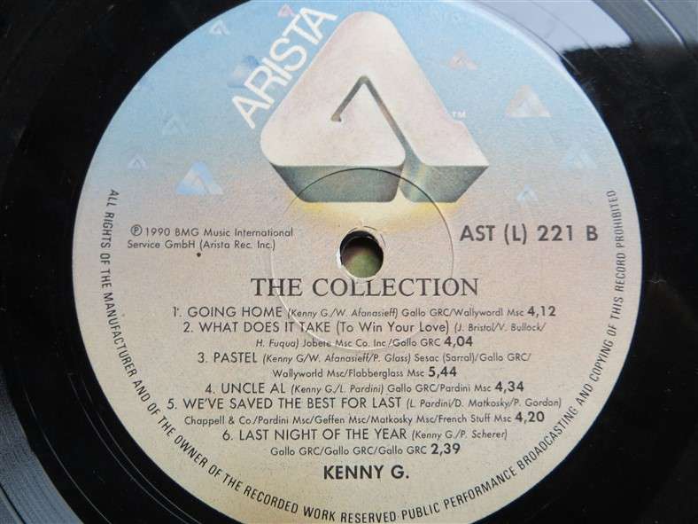 Kenny G - Vintage LP - VG