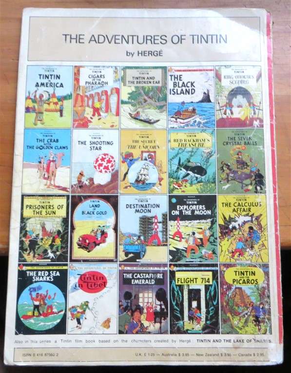 The Adventures of Tintin - Tintin in America - (1979)Herge