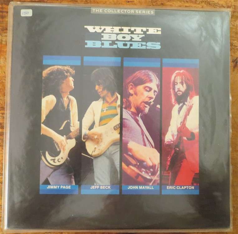 White Boy Blues Jimmy Page/Clapton/Jeff Beck - Vinyl LP - VG