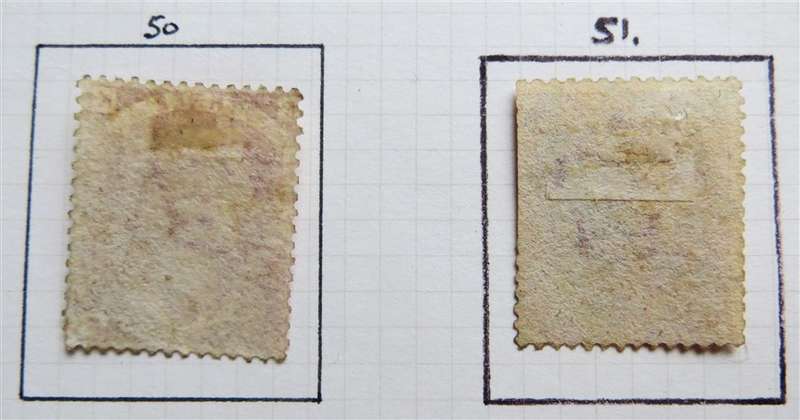 Great Britain SG 50 + 51 VFine hinged