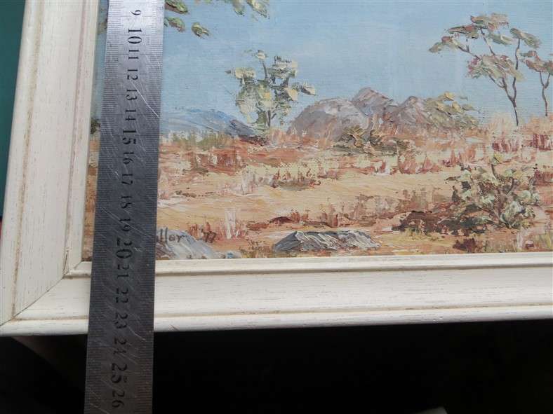 Original M.M Muller - Framed Oil Painting