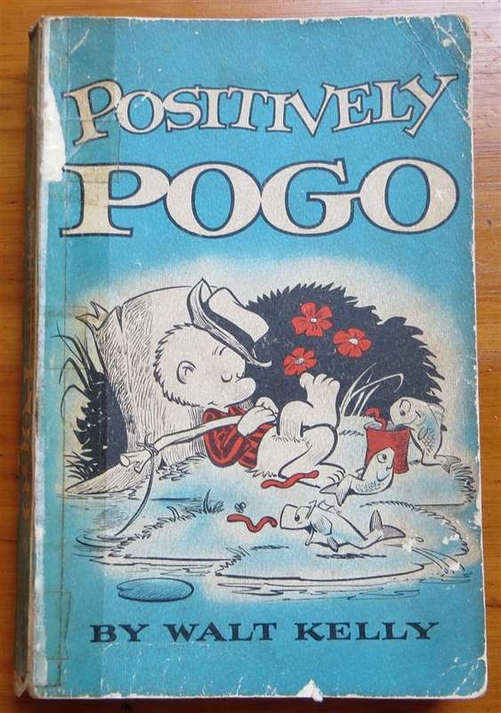 1955 Positively Pogo First Printing Comic Book - Walt Kelly