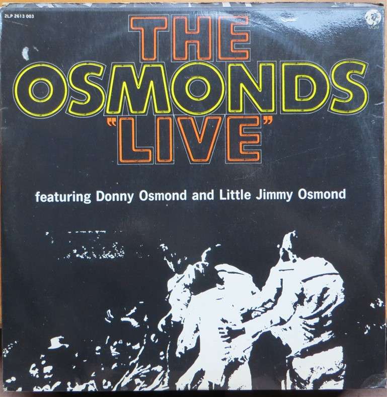 The Osmonds - LIVE 2 x LP Set - Vintage LP - VG