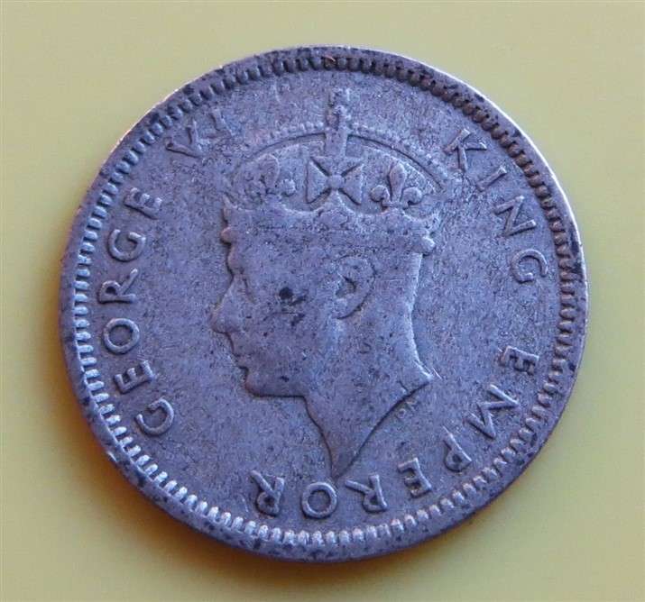1946 Southern Rhodesia 3d Silver Coin