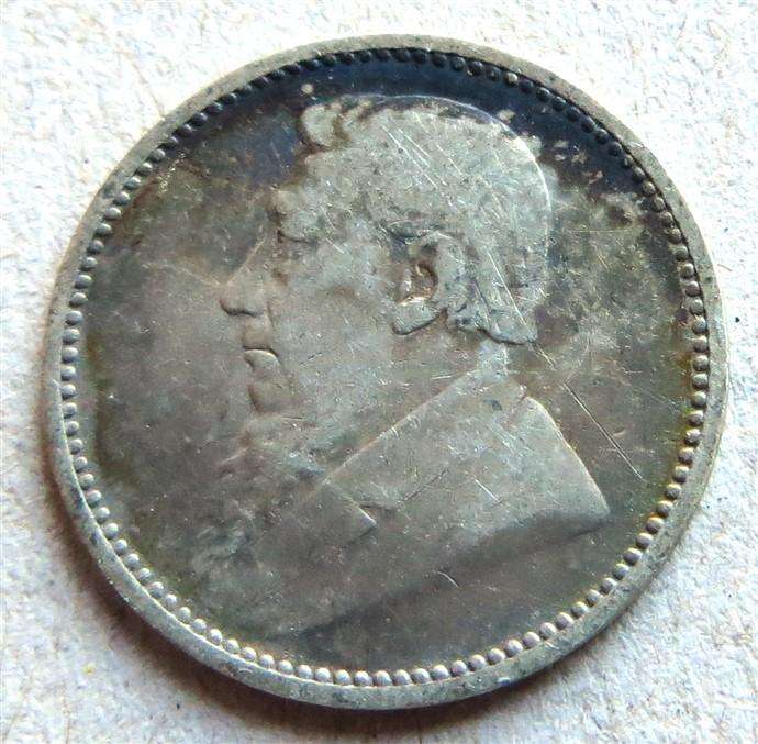 1894 ZAR 3d Threepence - Silver 92.5%
