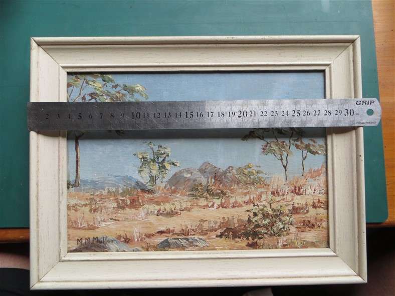 Original M.M Muller - Framed Oil Painting