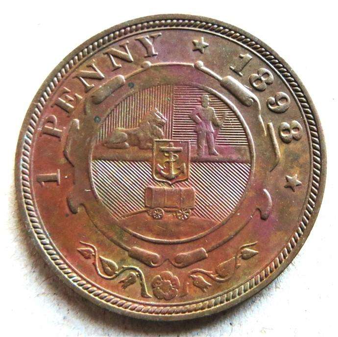 1898 ZAR 1d Penny