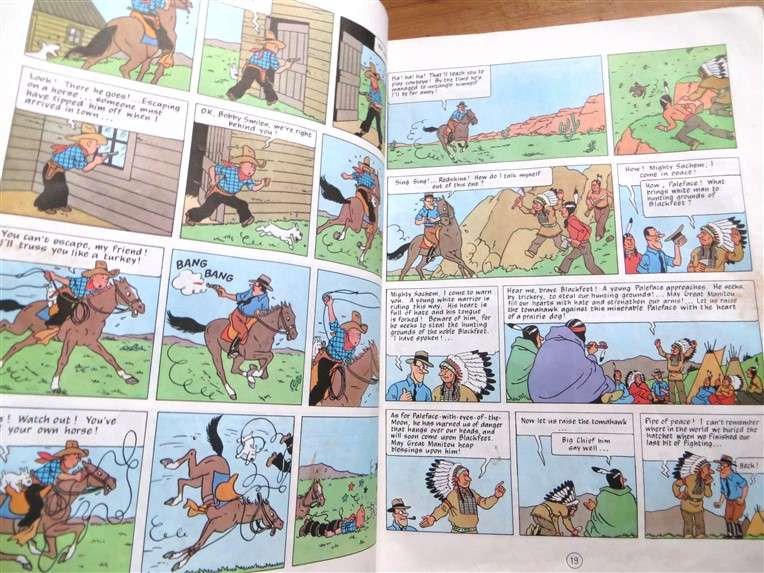 The Adventures of Tintin - Tintin in America - (1979)Herge