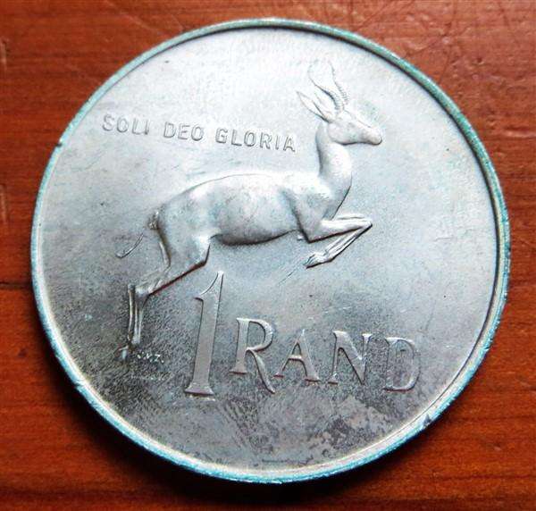1967 Silver 1 Rand - Afrikaans