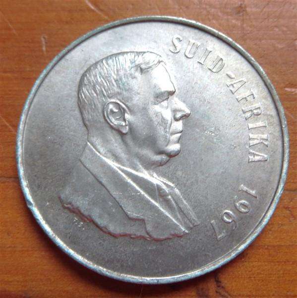 1967 Silver 1 Rand - Afrikaans