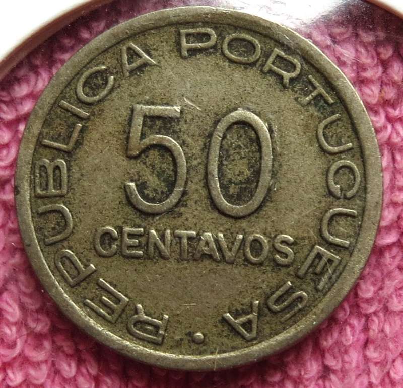 1936 Mozambique 50 Cents