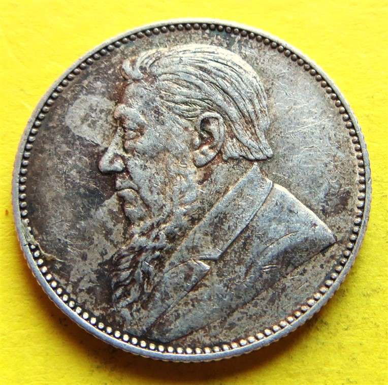 1897 ZAR 0.925 Silver 1/ Shilling Coin