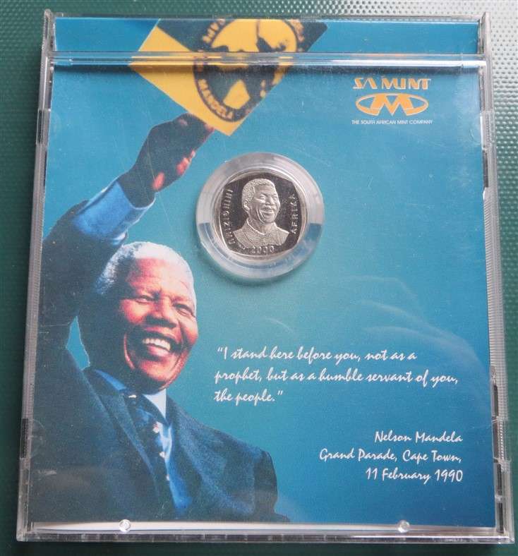 Nelson Mandela SA Mint CD Issue R5 Coin