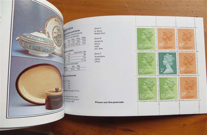 Wedgwood  Stamp Booklet & Cover