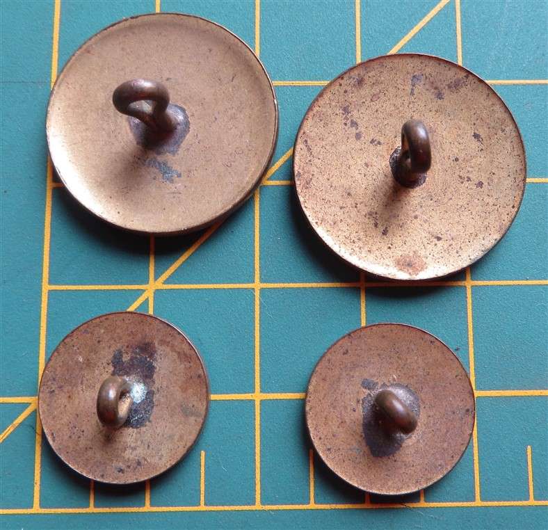 Memorable Order of the Tin Hats M.O.T.H Buttons Lot