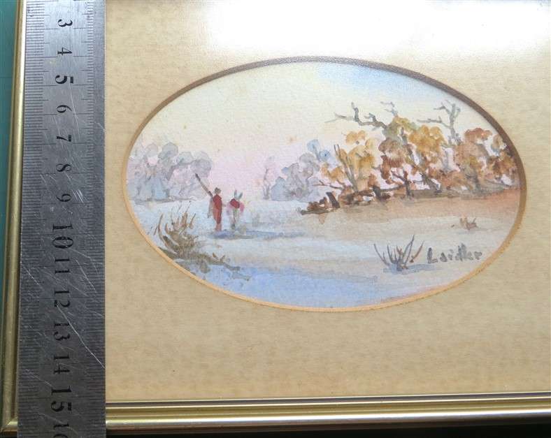 Original Laidler - Framed Watercolour Painting