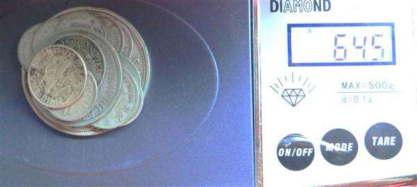 SA Union 80% Silver Coin Lot + 1 x US Dime 64.5gr