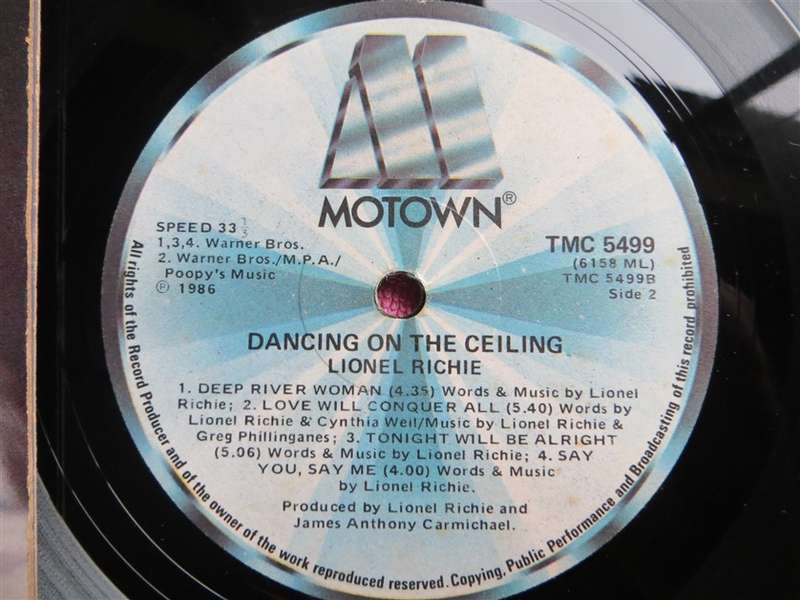 Lionel Richie - Dancing on the Ceiling - Vintage Vinyl LP