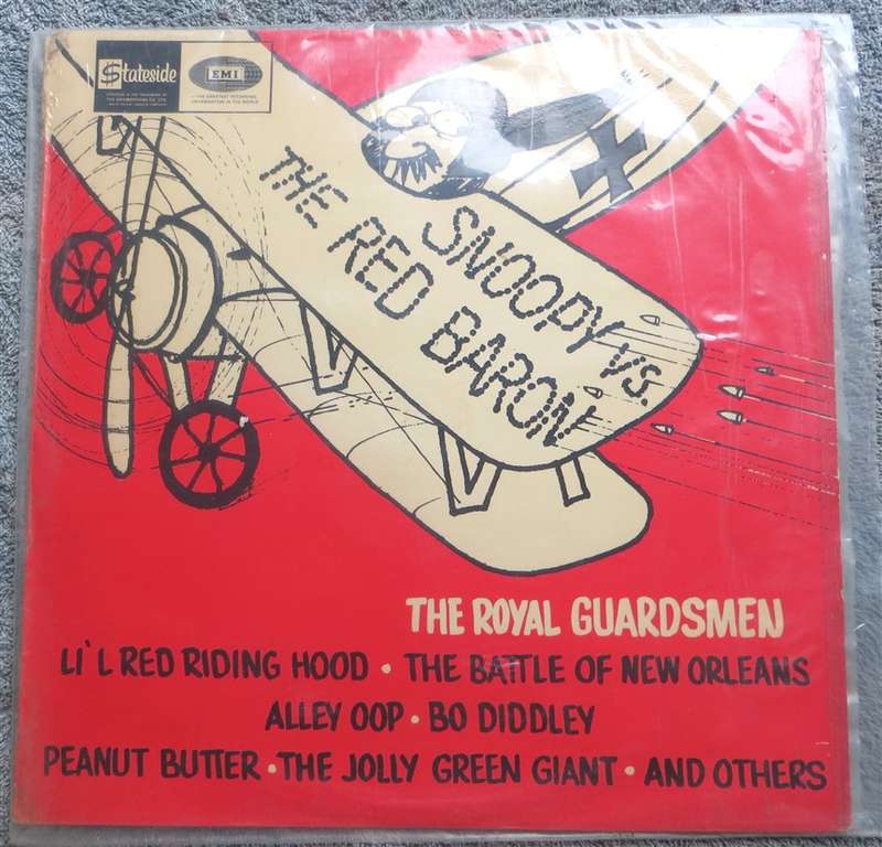 Snoopy vs The Red Baron Vintage Vinyl LP The Royal Guardsmen - VG/VG+
