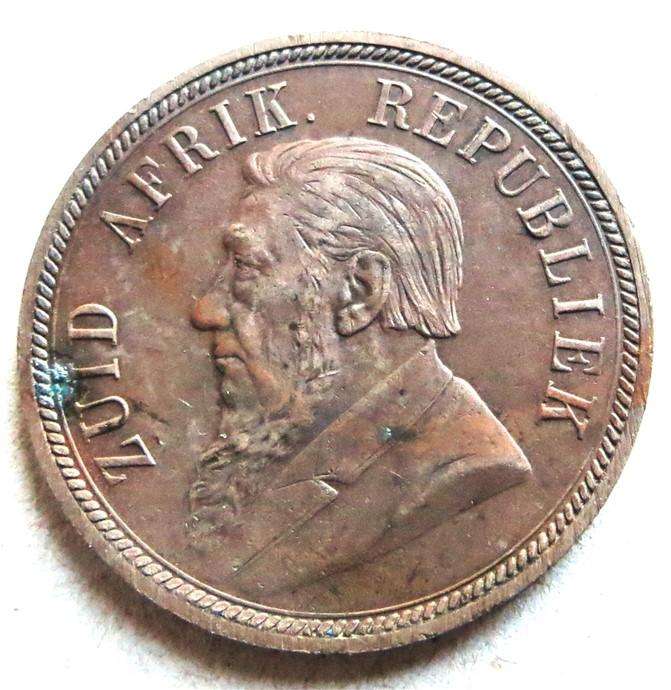 1898 ZAR 1d Penny