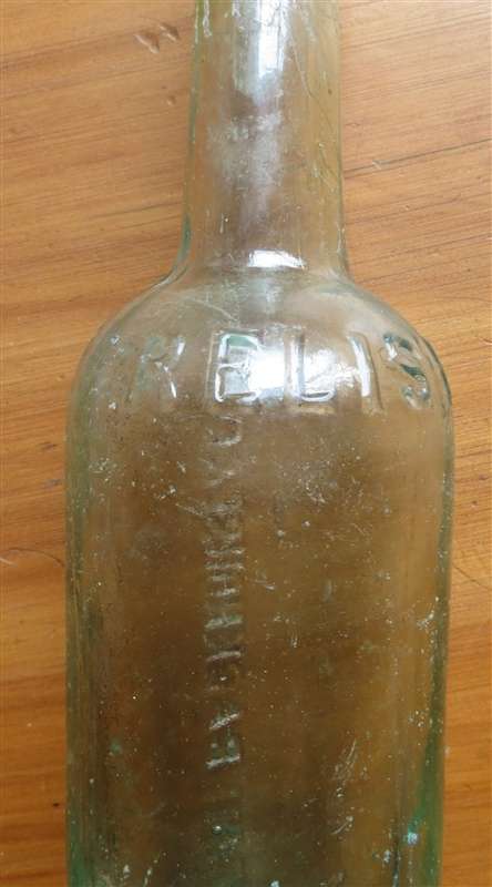 Goodall Backhouse & Co. Yorkshire Relish Antique Glass Bottle