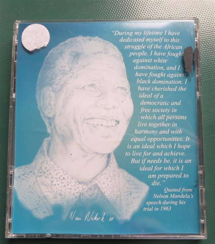 Nelson Mandela SA Mint CD Issue R5 Coin