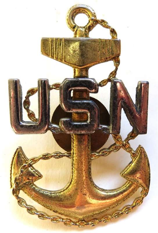U.S Navy Badge USN - Chief Petty Officer