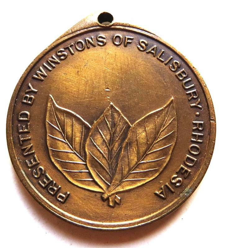 Gunston Salisbury Rhodesia Medallion