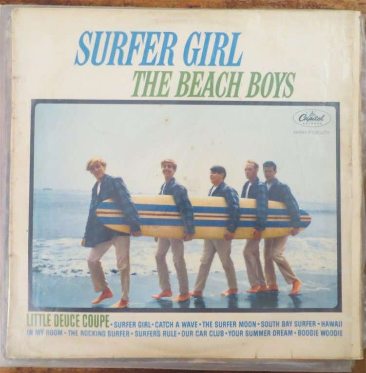 The Beach Boys - Surfer Girl - Vinyl LP - VG