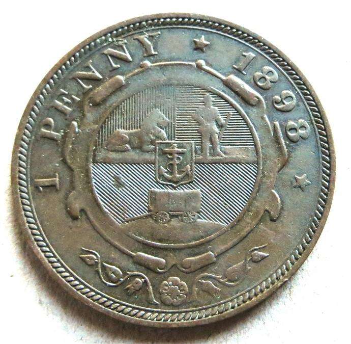 1898 ZAR 1d Penny
