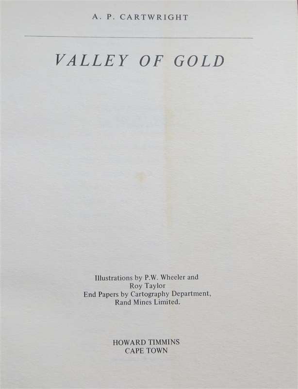 Valley of Gold - A.P Cartwright 2nd Ed.