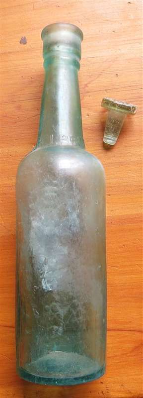 Holbrook & Co. Antique Glass Bottle