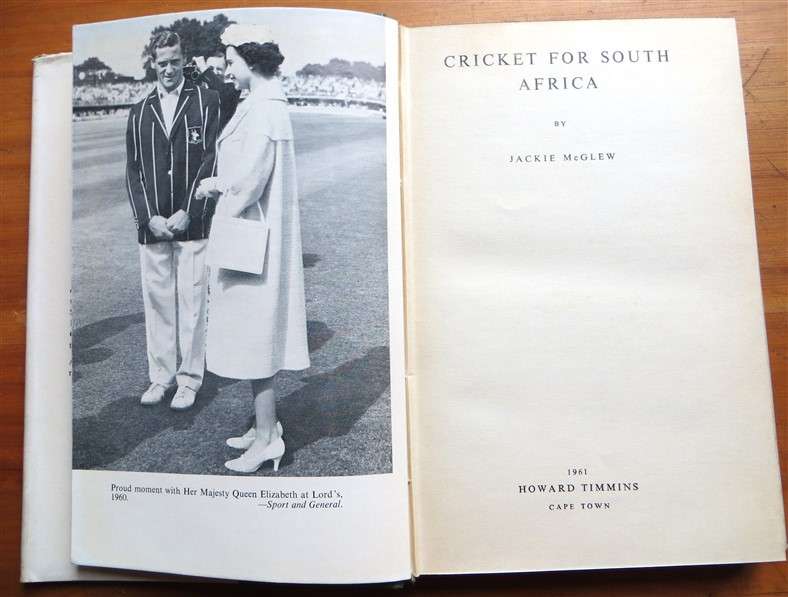 Cricket for South Africa - Jackie McGlew 1961