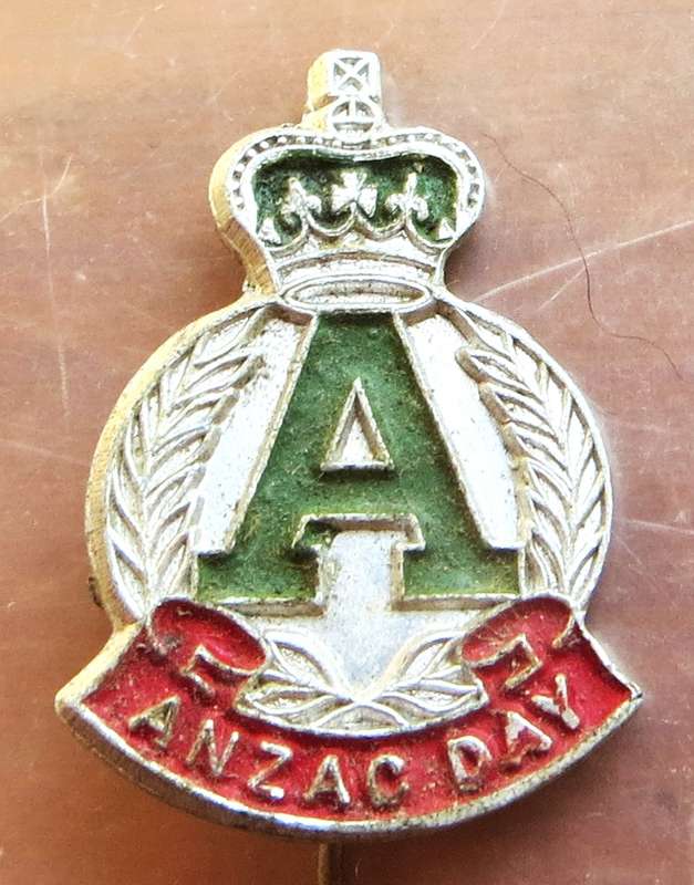Anzac Day 2 Shilling Pin