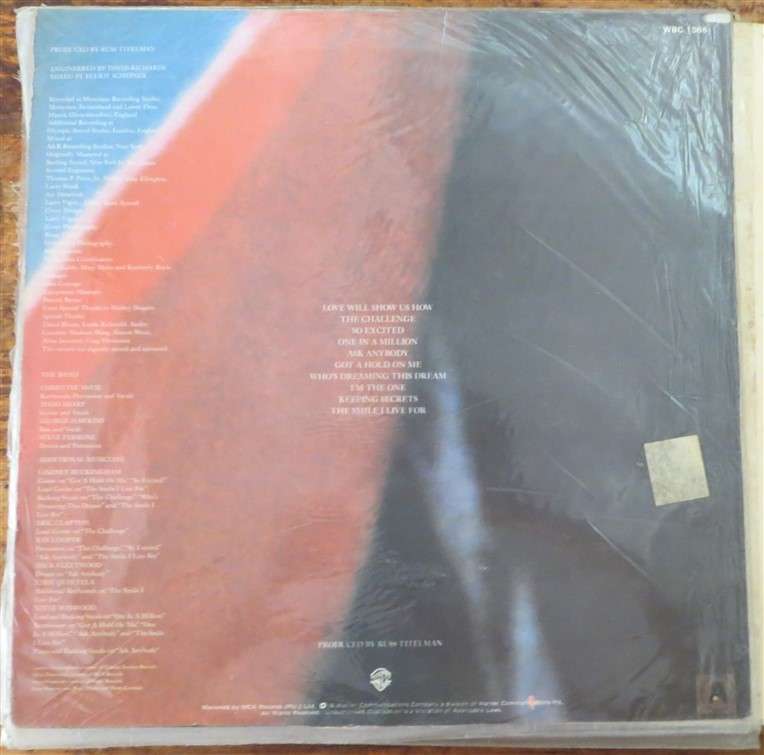 Christine McVie from Fleetwood Mac Solo Album - Vinyl LP - VG