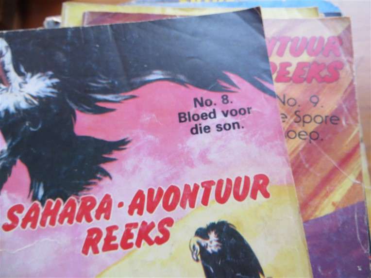25 x Sahara Avontuur Reeks Softcover Books