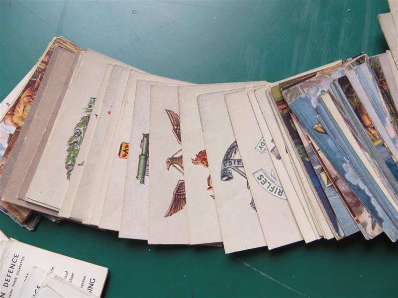 South African Defence Cigarette Cards No. 1 to 100
