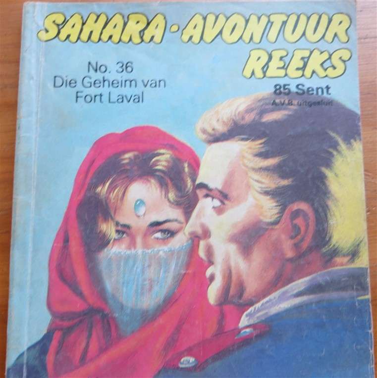 25 x Sahara Avontuur Reeks Softcover Books