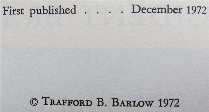 The Life & Times of President Brand - T.B Barlow 1st Ed.