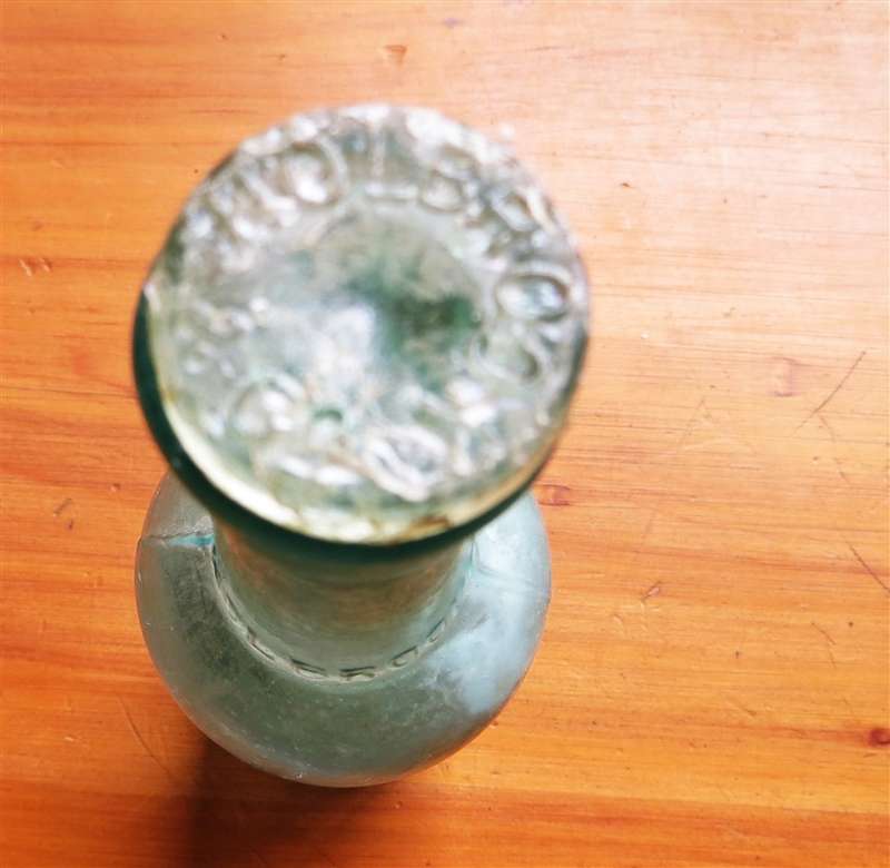 Holbrook & Co. Antique Glass Bottle