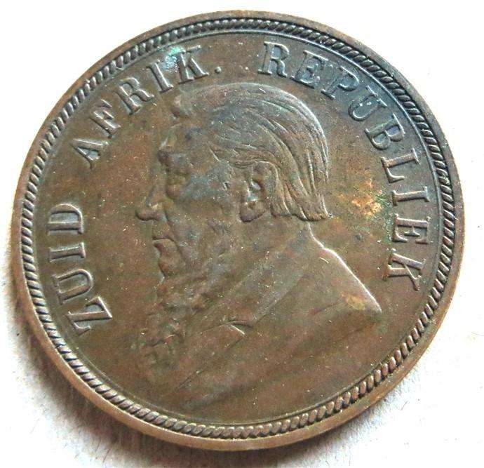1898 ZAR 1d Penny