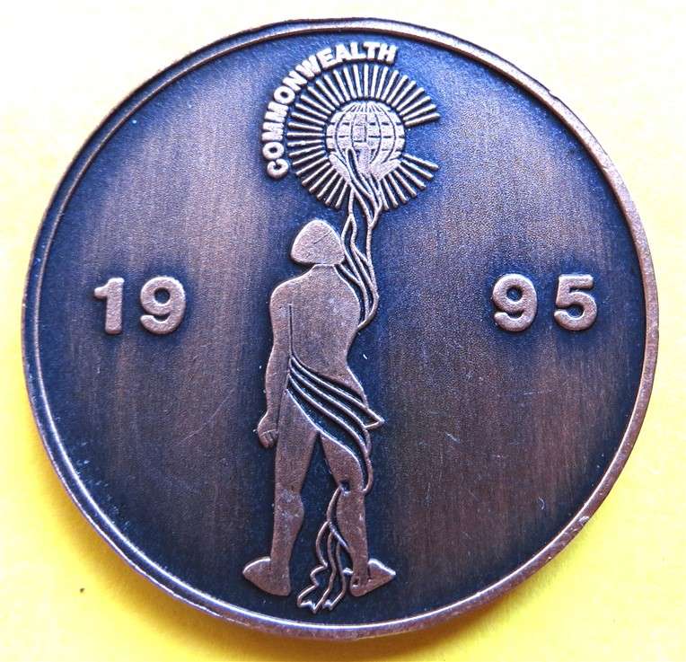 1995 Commonwealth Health Ministries in SA Medallion