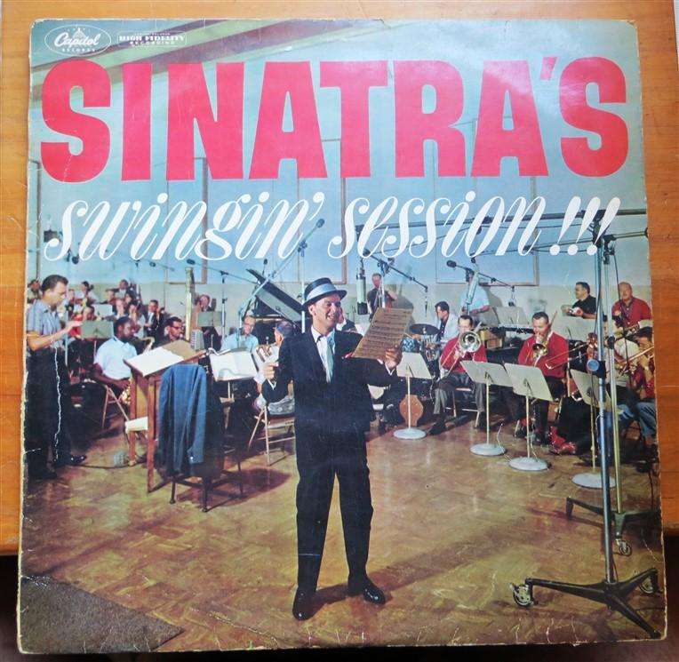Sinatra's Swingin Session - Vintage Vinyl LP