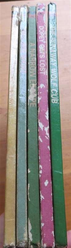Disney Bundle of 5 x hardcover titles - 1 bid for all